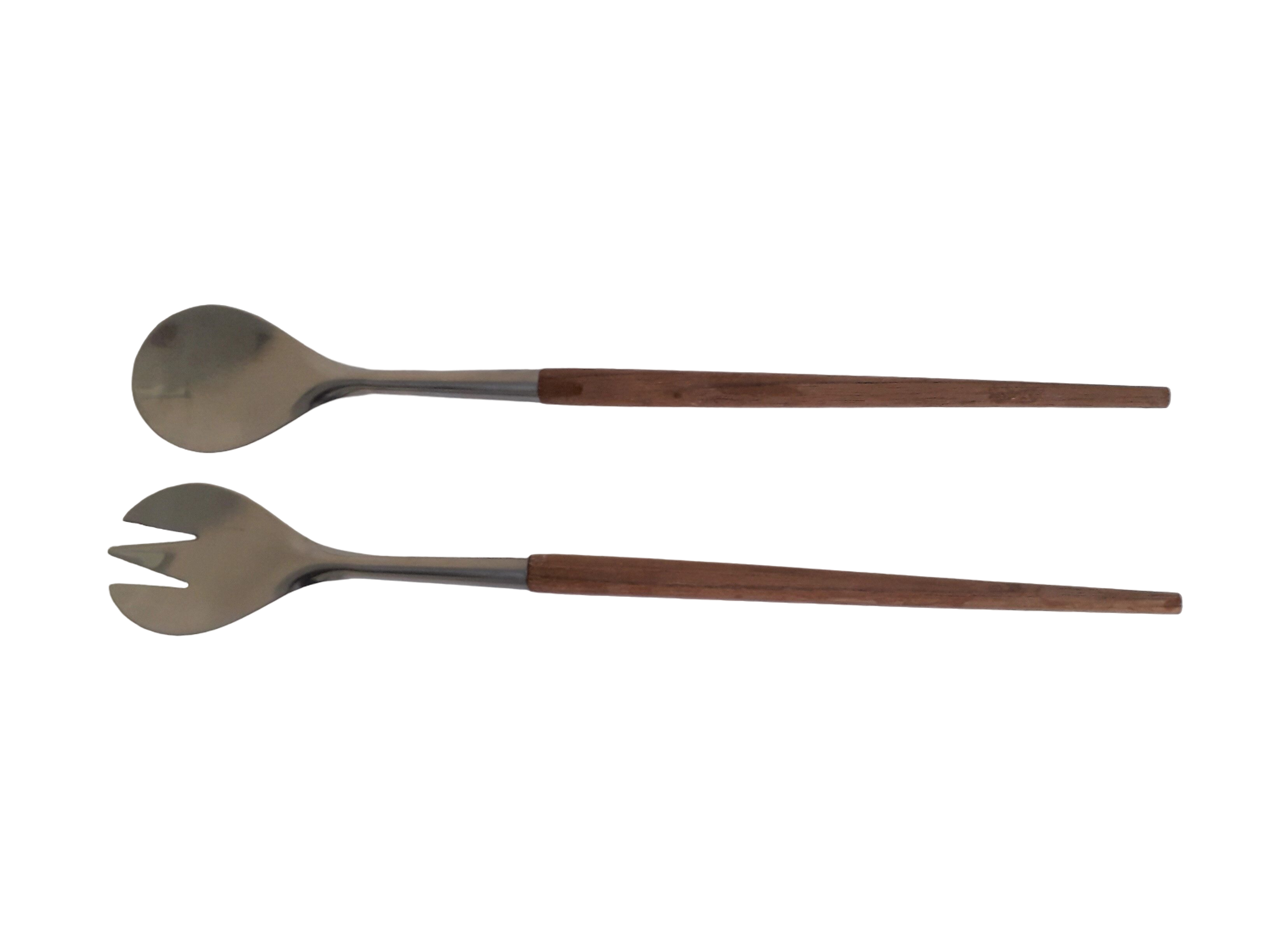 Salad cutlery 60s-70s Stelton of Denmark