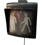 Industrial lamp metal pedestrian crossing a fastener 220 v and leds