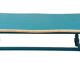 Wood and blue coffee table