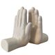 Pair of 70s ceramic hand ties