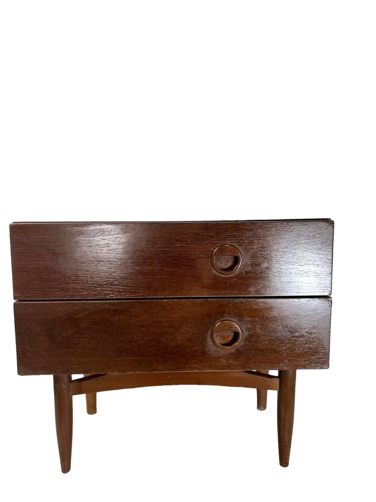 vintage bedside table / mini cabinet