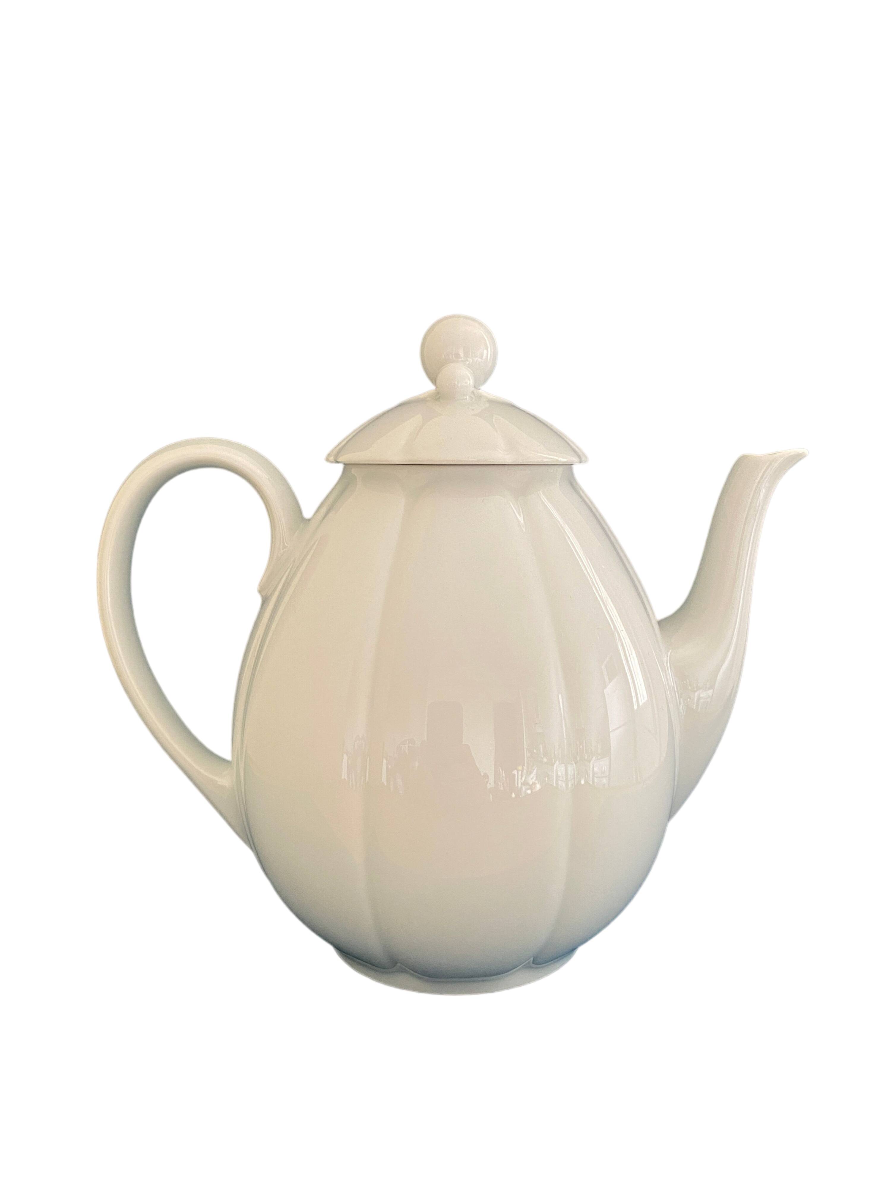 Porcelain teapot