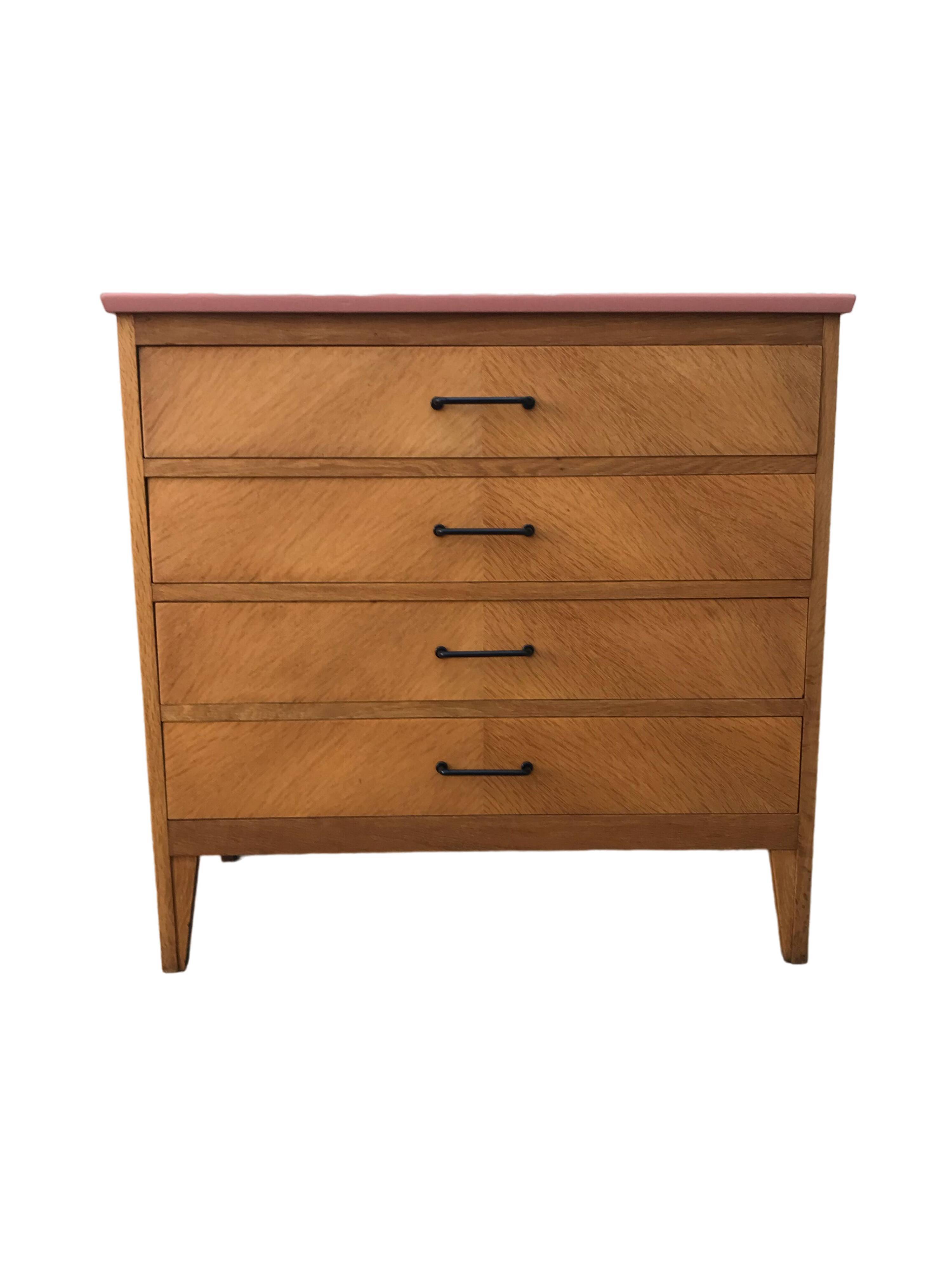 Commode chêne clair