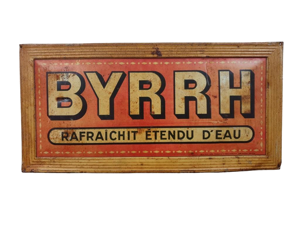 BISTROT - ADVERTISING SHEET - ADVERTISING BYRRH