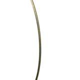 Magnificent iron floor lamp with bronze patina circa 1970