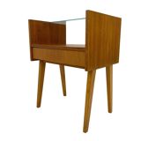 Table d'appoint ou table de nuit des années 1960 par Arch. František Jirak