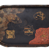 Japan - Antique lacquered wooden top
