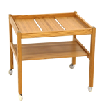 Scandinavian pine trolley, Yngve Ekström, Sweden, 1970