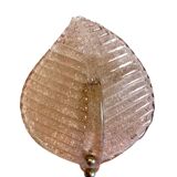 Glass sheet wall lamp