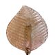 Applique feuille verre
