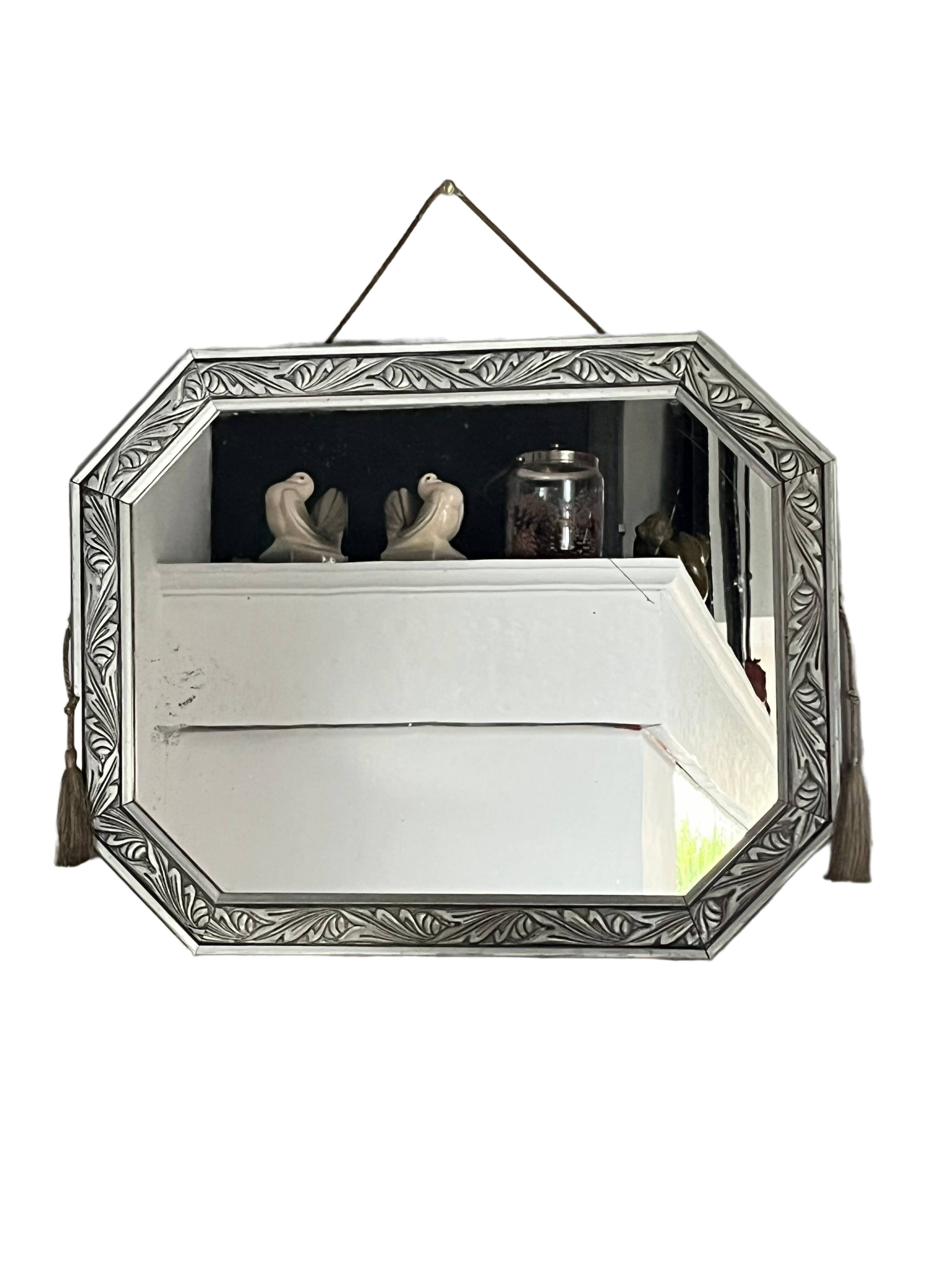 Art deco mirror 49x38cm