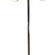 Articulated eyes ball floor lamp