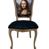 Chaise style louis XV