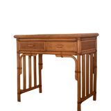 Vintage rattan dressing table