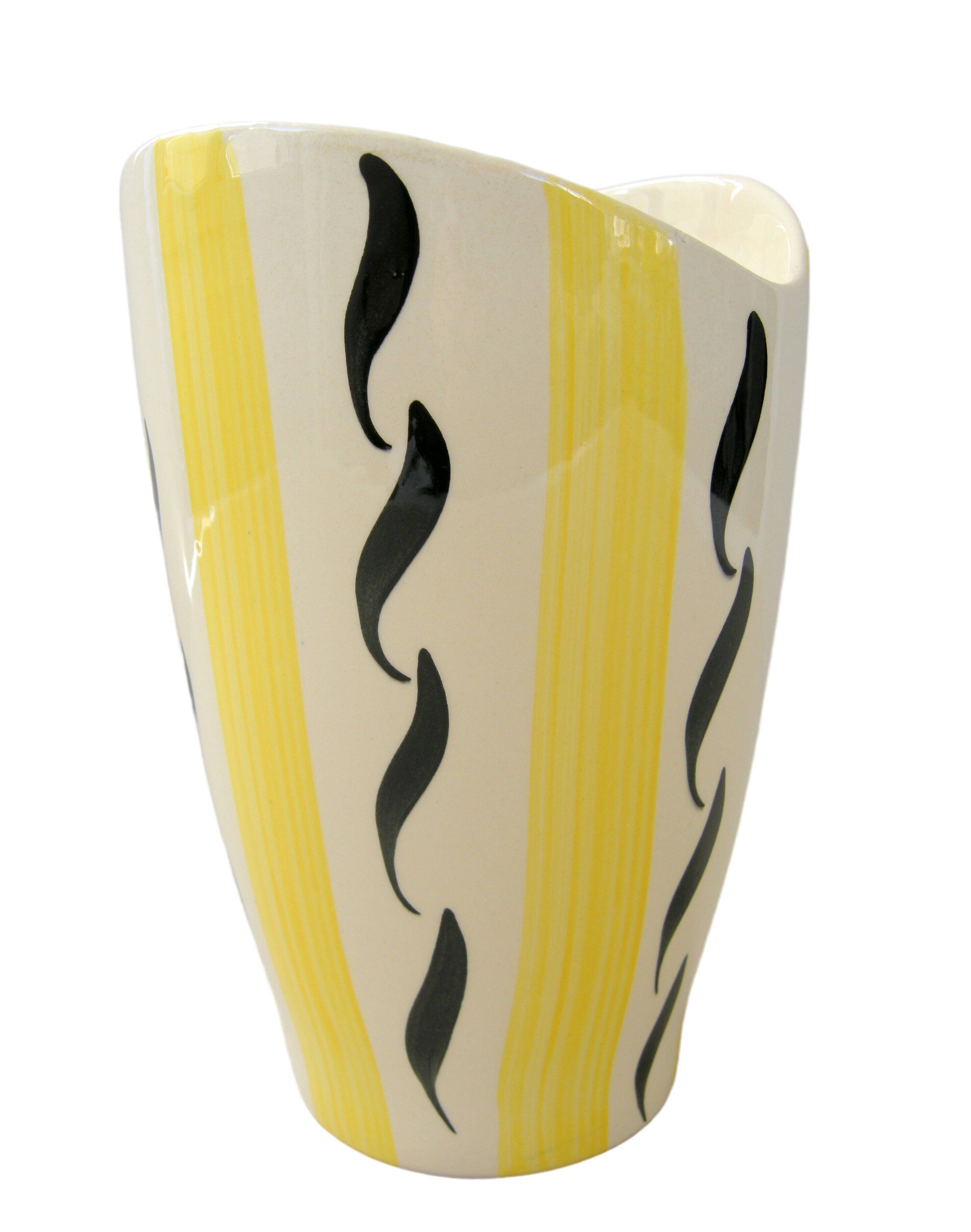 Vintage vase Saint Clément 1950