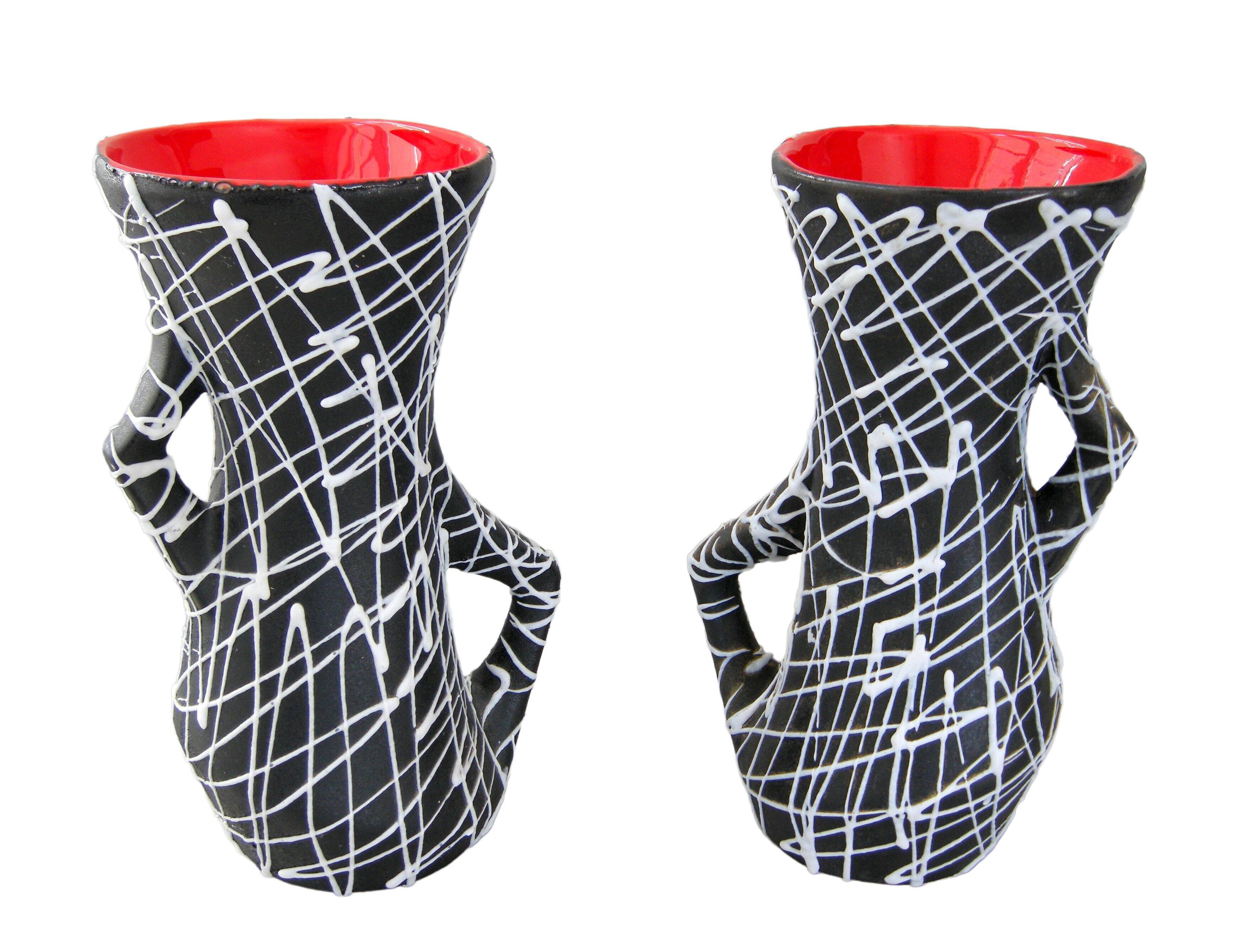 Pair of vintage vases 1950