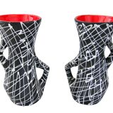 Pair of vintage vases 1950