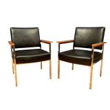A pair of armchairs from the 1960s