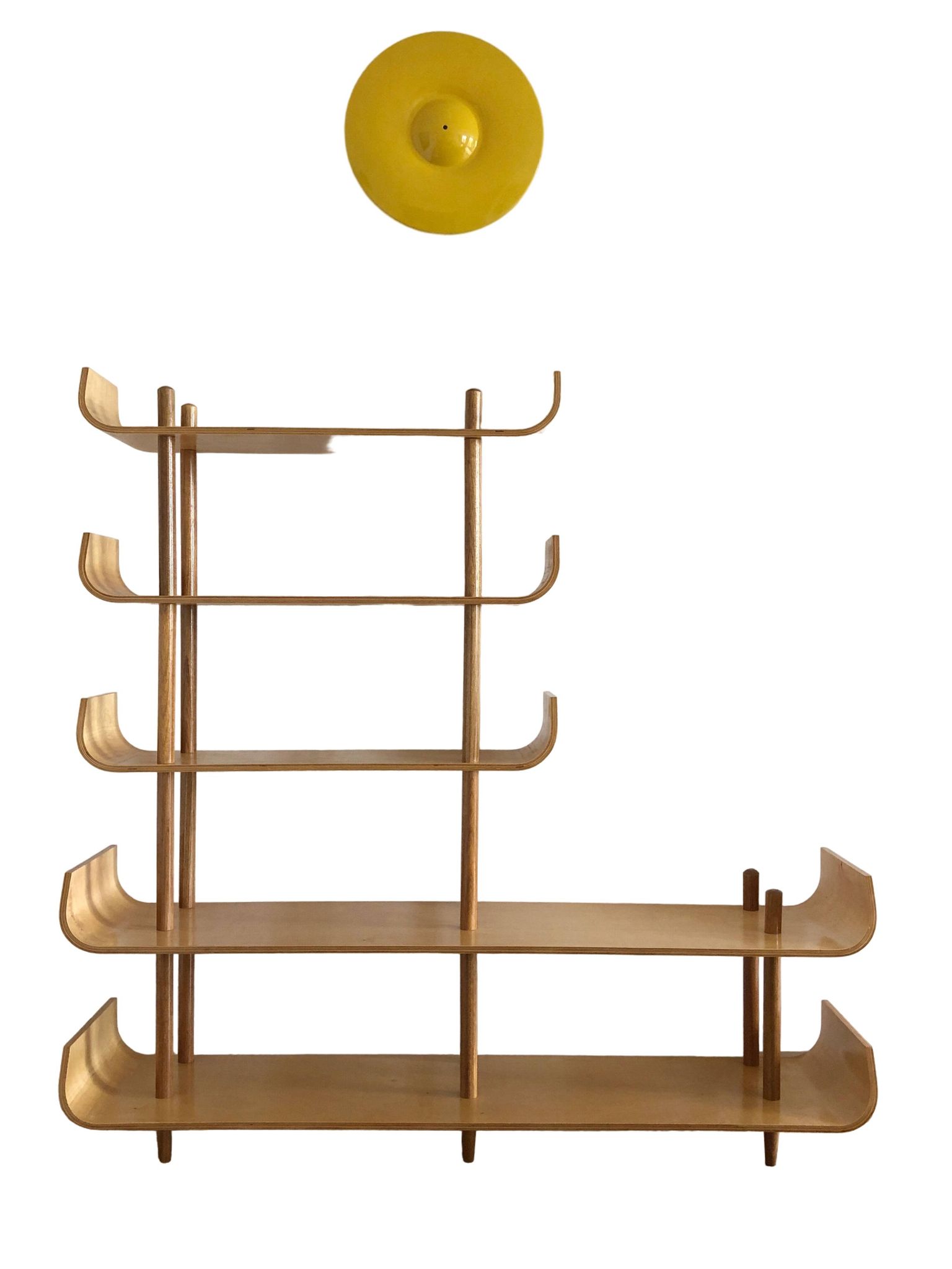 Vintage teak bookcase by Willem Lutjens. Edition of Boer Gouda.