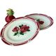Assiettes Digoin Cibon Ironstone décor floral