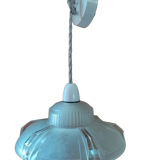 Original art deco suspension globe in molded glass dp 102238