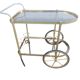 Vintage rolling metal dore service