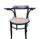 Viennese curved wood armchair FISCHEL circa 1920
