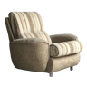 Club armchair in antique wool brand GMC seats - design 1970