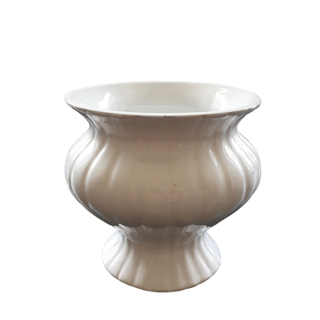 White Médicis style vase