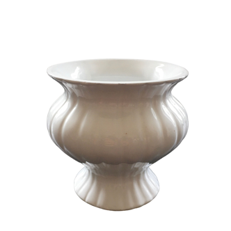 Vase  blanc style Médicis