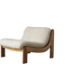 Scandinavian Brutalist Lounge Chair