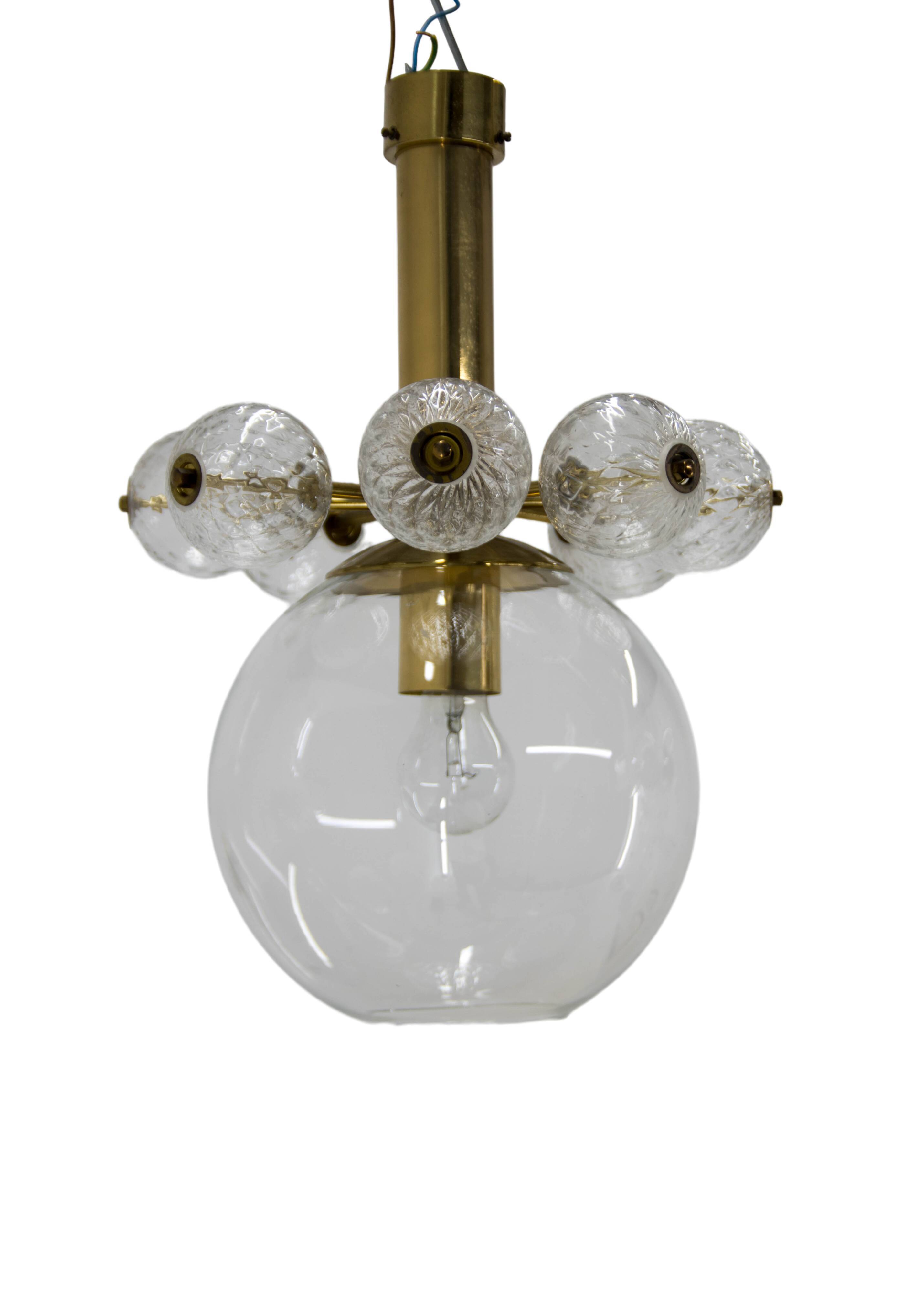 Art Glass Pendant by Kamenicky Senov, 1960s, 20 Items Available