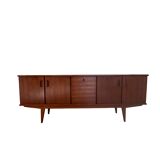 Teak enfilade 60s signed Malora
