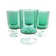 Lot de 6 verres à vin blanc modèle cavalier vintage