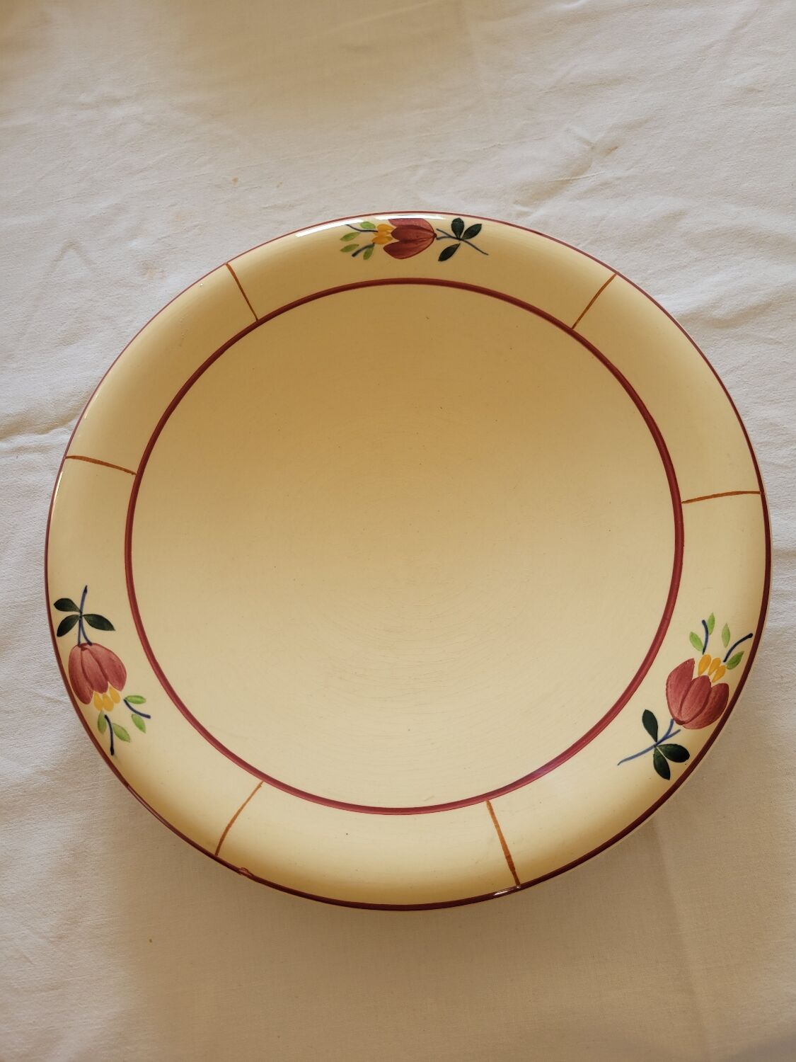 Plat de service gien Jacqueline