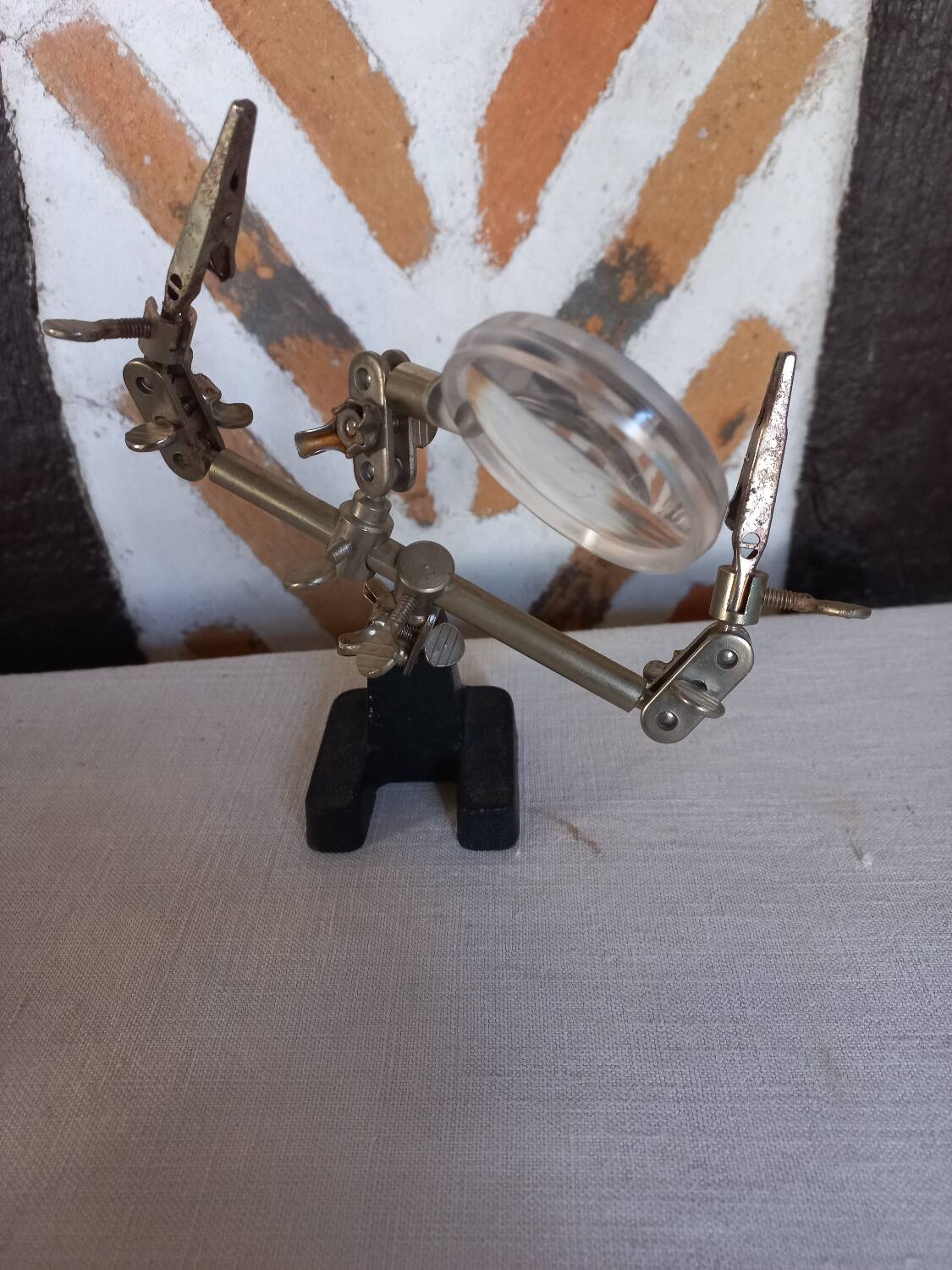 Ancienne loupe d'horloger bijoutier