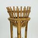 mid century PLANT STAND rack 1950s 60s bamboo rattan hawaii tiki era