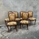 Set of 6 living room chairs