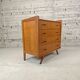 Vintage commode with tapered legs