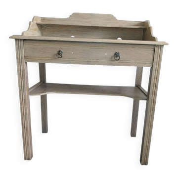 Light oak desk