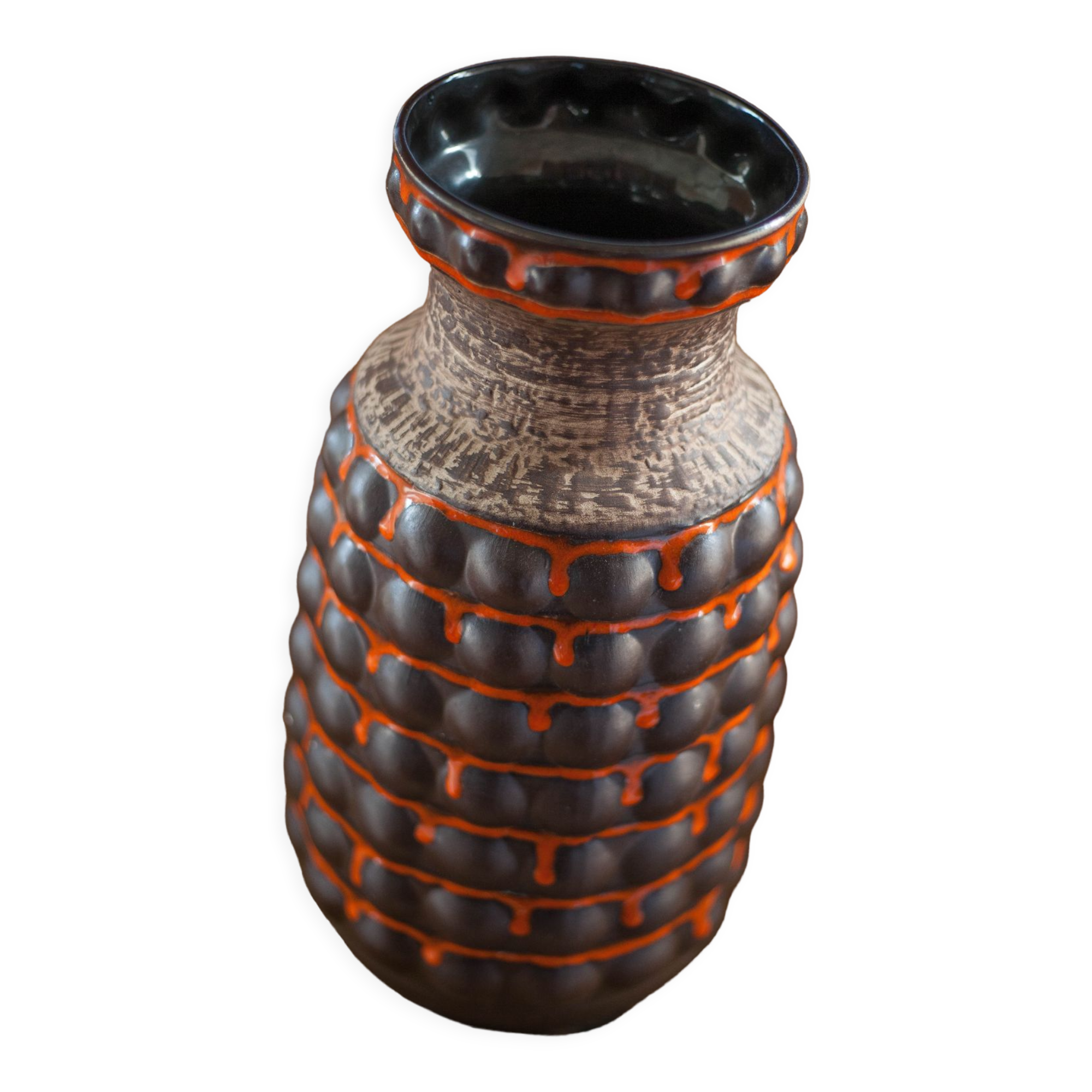 Ceramic vase bay west germany 64-40