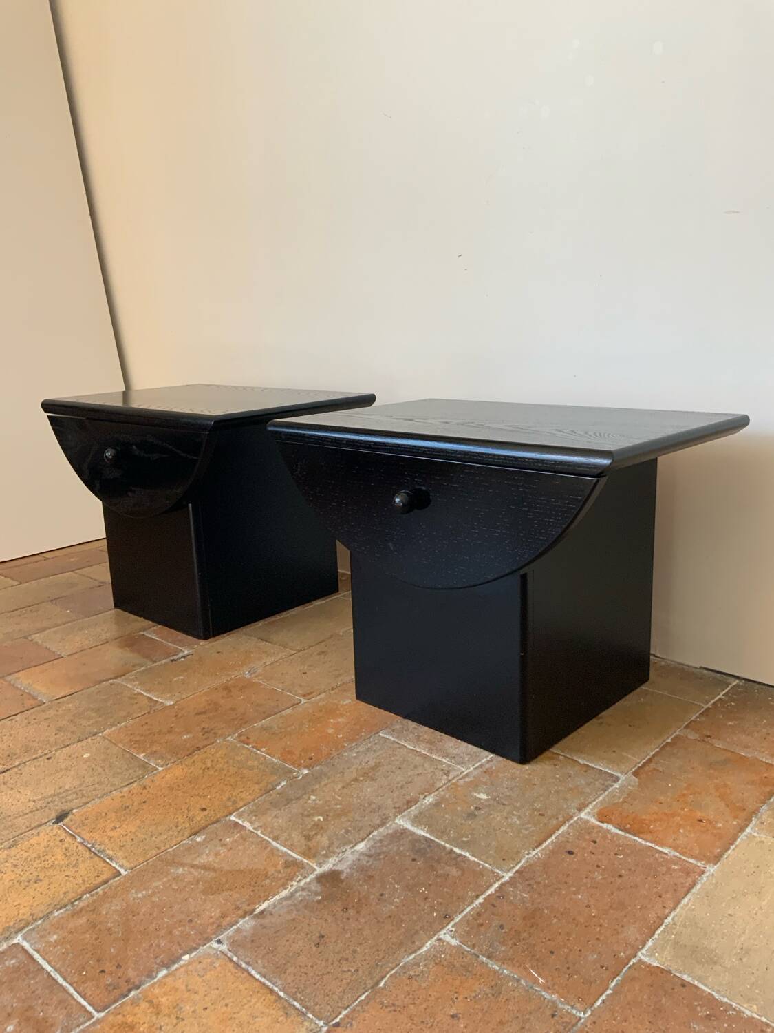 Vintage nightstands or bedside tables