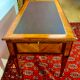 Louis XVI style desk, rosewood and violet wood