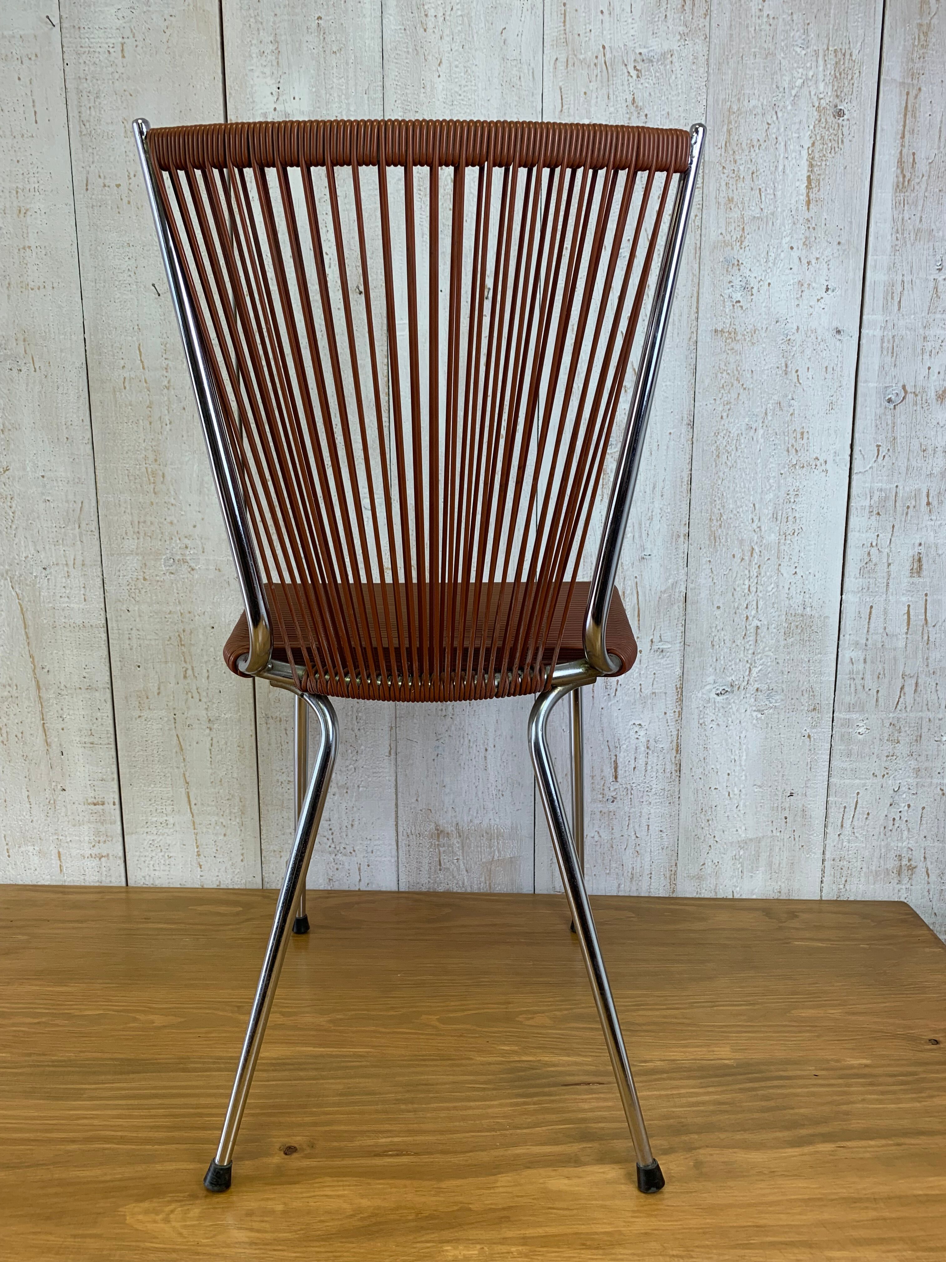 Pair of scoubidou chairs