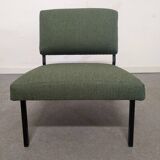 Modernist driver of the 50s/60s and her ottoman