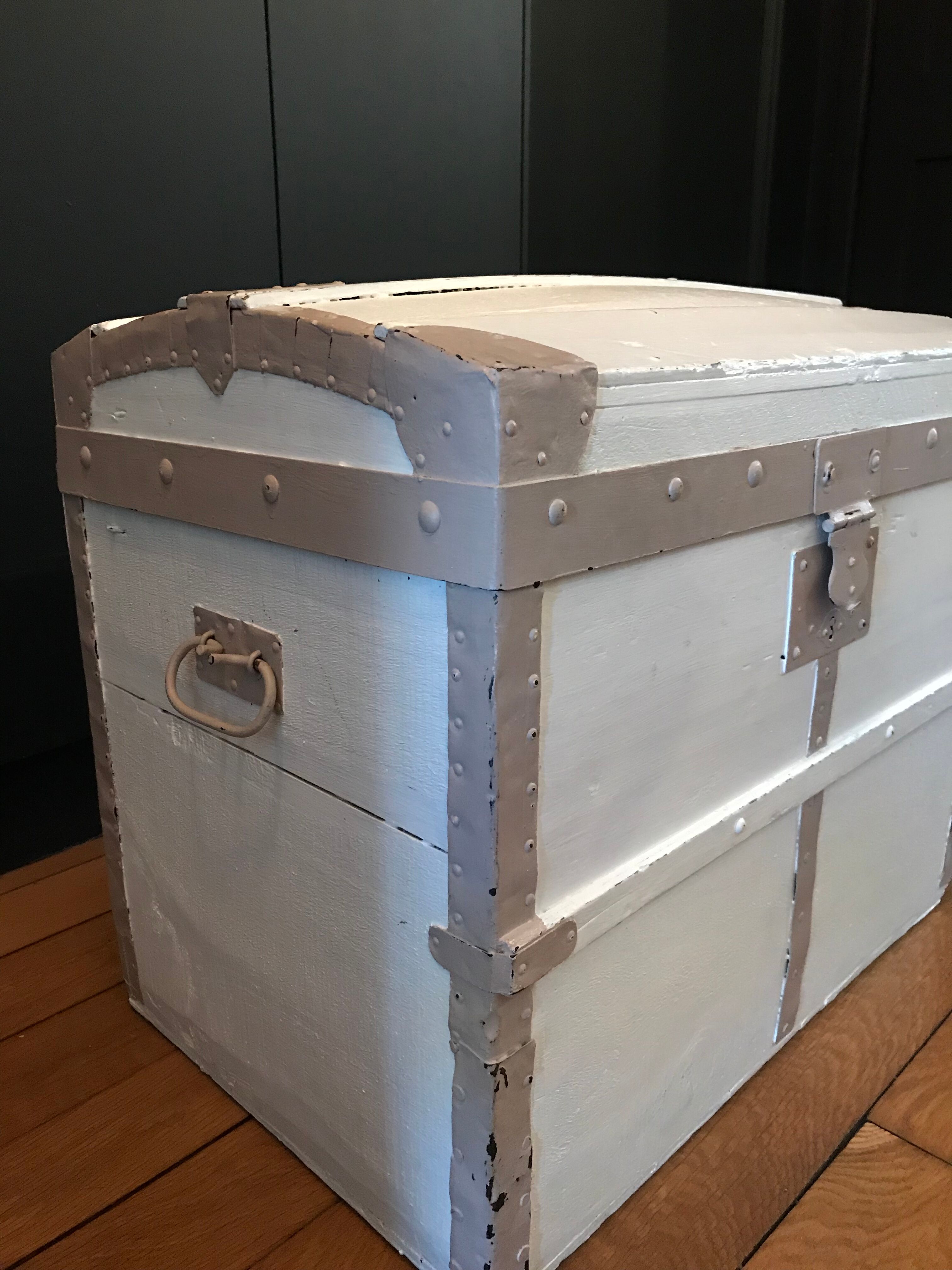 Ancient wooden trunk