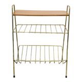 Vintage disc storage console