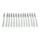 14 knives by Nathalie George for Air France, stainless steel, vintage
