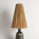 Lampe de table en grès moderne scandinave, Desiree Stentøj, années 1960