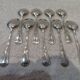 9 pelles à glace métal argenté orfèvre Christofle vieux marly 12,4cm